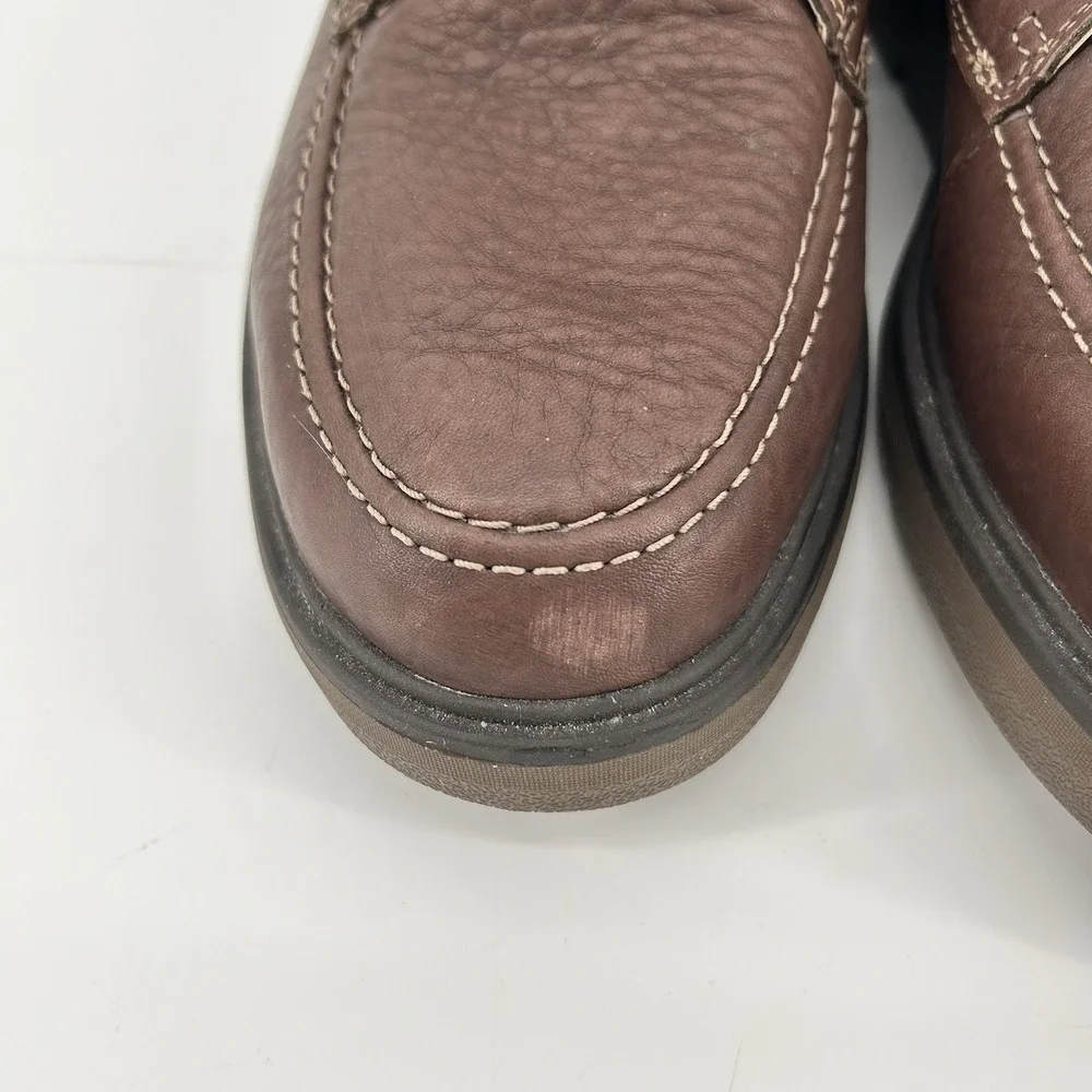 Clarks Unstructured Gore Tex Chukka Boots Mens 11W Brown Leather NEW‎